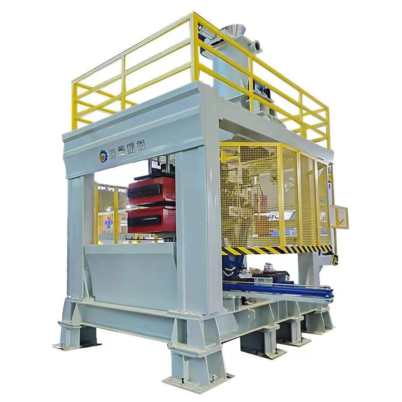 JN-AMFS Double Station Vertical Sand Shooting Horizontal Parting molding machine